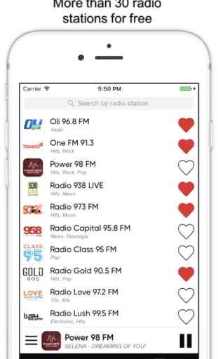 Rádio Singapura : radios FM 1