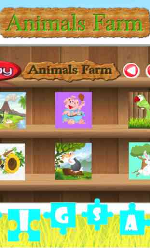 Animais bonitos Farm quebra-cabeças - Magic surpreendente HD Puzzle Game grátis para crianças e da criança Aprendizagem Jogos 4