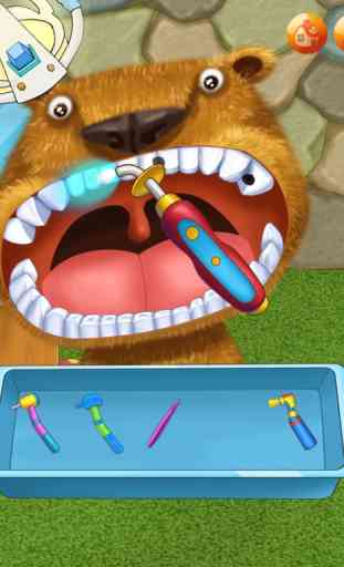 dentista:hospital médico jogos office-divertidos crianças dentes do animal de estimação para meninos e meninas.HD 2