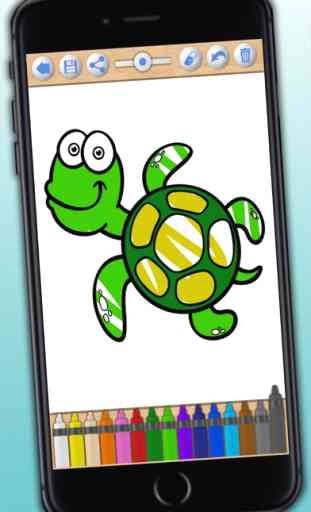 páginas para colorir de animais aquáticos - pintar animais marinhos para crianças 3