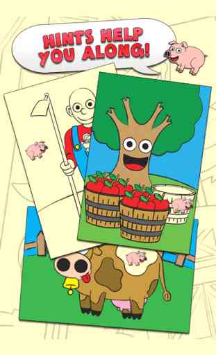 Coloring Animal Farm Livro De Coloração Para 4