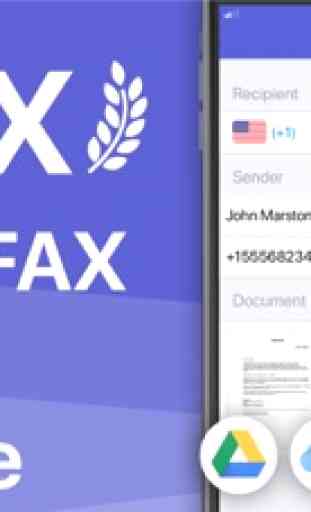 Smart Fax App - Envie fax 1