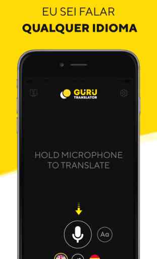 Tradutor Guru: voz e texto 1