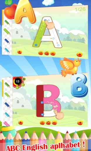 abc alfabeto aprendendo inglês iniciante criança 1