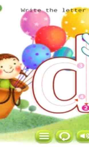 ABC Tracing English Alphabet Letters for Preschool 4