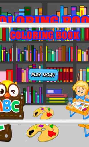 Alfabeto letras livro de colorir para crianças 4