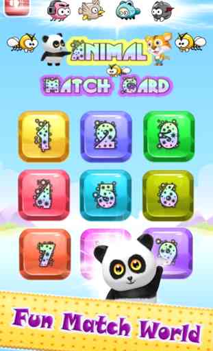 Animal Match Card 1