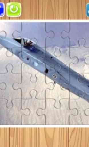 Avião Jigsaw Puzzle Game Grátis Para Kid E Adulto 3