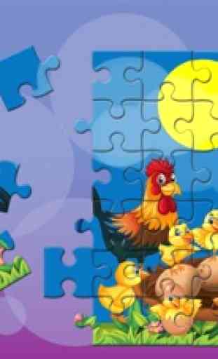 Puzzles Animal & Builder Forma 4