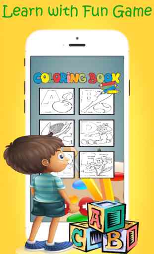 Color Me: Adultos ABC Coloring Book Pages crianças 4
