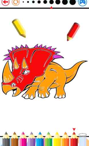 Dino Coloração Livro - Dinossauro Desenhando 3