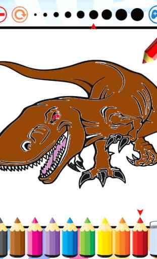 Dino Coloração Livro - Dinossauro Desenhando 4