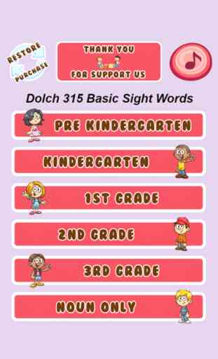 Reading Sight Words List Games 2