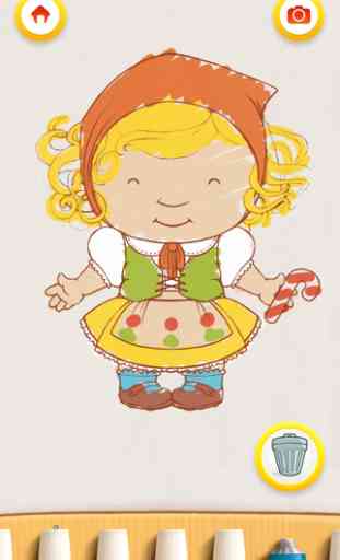 Dress Up : Fairy Tales - Jogo de vestir e atividades de desenho para meninos e meninas de PlayToddlers (Versão Grátis) 3