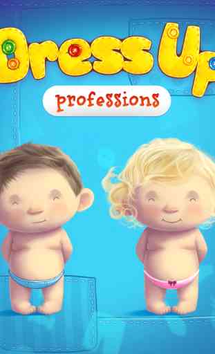 Dress Up : Profissões - Puzzle de vestir e atividades de desenho para meninos y meninas de 2,3,4 e 5 anos, de PlayToddlers (Versão gratuita para iPad) 1