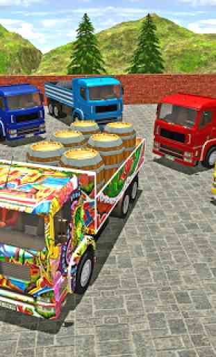 3D Truck Driving Simulator - Real Driving Games 1
