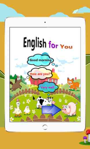 app aprender inglês criança vocabulário gratuito 4