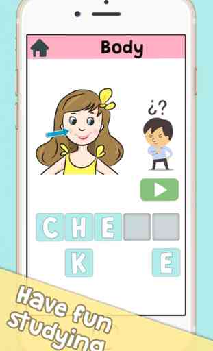 Aprender Inglês para crianças vocabulário e jogos - Premium 4