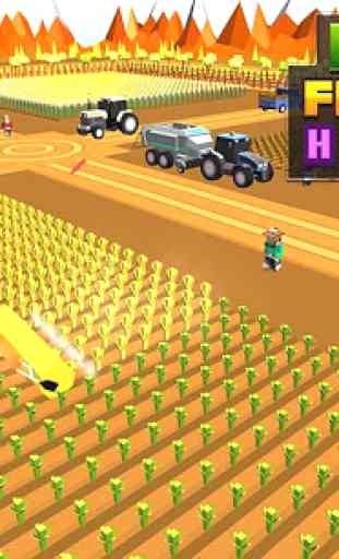 Blocky Plow Agricultura Harves 1