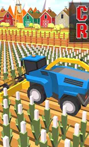 Blocky Plow Agricultura Harves 4