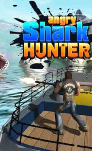Hunter tubarão irritado 1