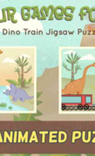 Jogos de Dinossauro para Crianças: Quebra-Cabeça 1