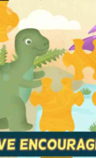 Jogos de Dinossauro para Crianças: Quebra-Cabeça 4