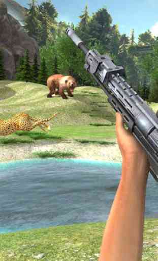 Real Jungle Animals Hunting - Melhor Jogo de Tiro 3