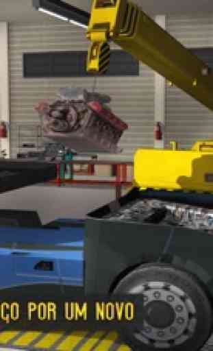 caminhão euro Mecânico Simulador Motor Reparar loj 2