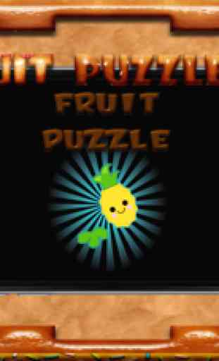 Fruit Puzzle Box Vocabulário 1