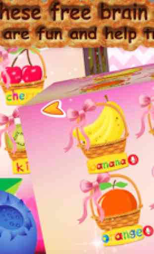 Fruit Vocab & Paint Game - Fruta colorir gratis 2