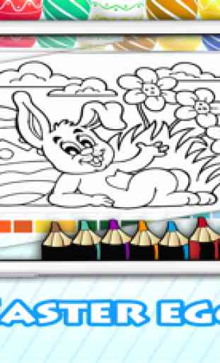 Páscoa livro de colorir : Atividades para crianças 4