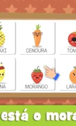 Aprender Frutas e Legumes 1