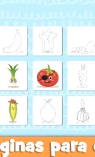 Aprender Frutas e Legumes 4