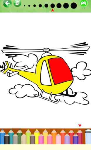 Helicóptero Desenhos para colorir Para aprender pi 1