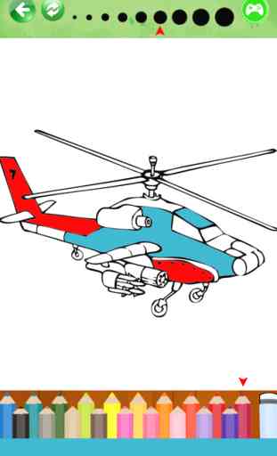 Helicóptero Desenhos para colorir Para aprender pi 2