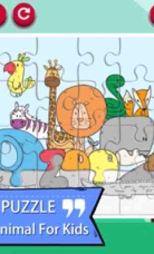Lively Jogos de Puzzle Zoo Animals Jigsaw 2