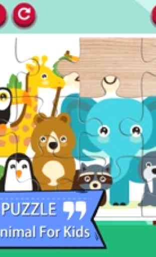 Lively Jogos de Puzzle Zoo Animals Jigsaw 3