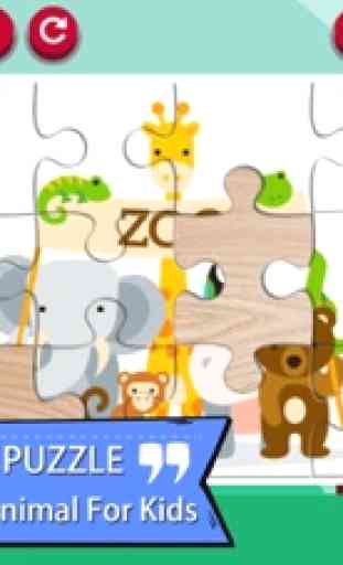Lively Jogos de Puzzle Zoo Animals Jigsaw 4