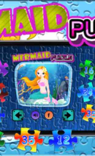Mermaid puzzle mágico 6 anos meninas 1