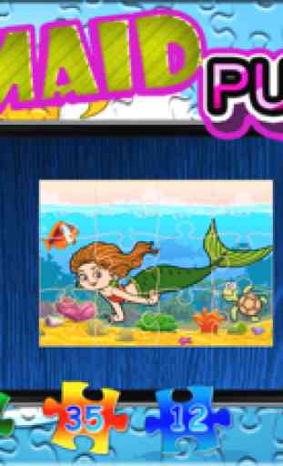Mermaid puzzle mágico 6 anos meninas 3