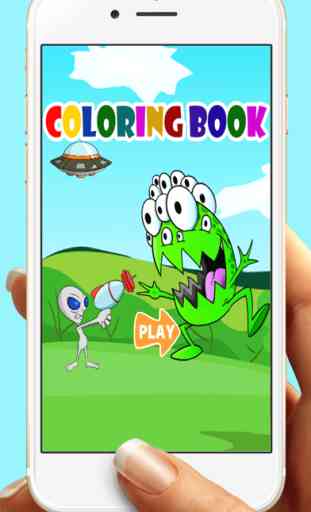 Monster Alien Para Colorir Jogos de Livros 1