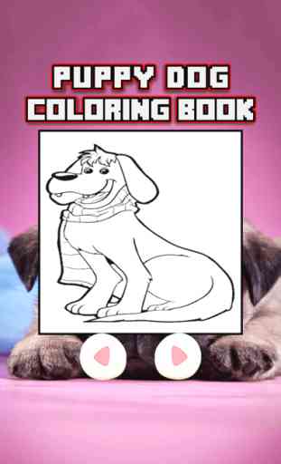 Cachorros de cães para colorir Animais pintura Des 2