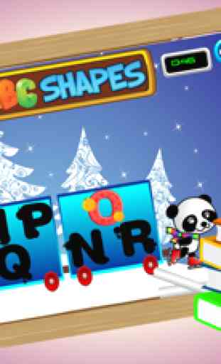 Panda Bonito Alfabeto Jogo Para Aprender Inglês 4
