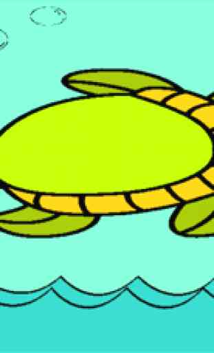 Sea Creatures Coloring Pages 1