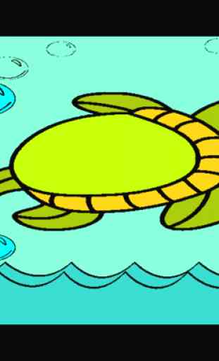 Sea Creatures Coloring Pages 4