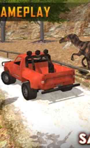 Caça dinossauros selvagens raiva: simulador Safari 1