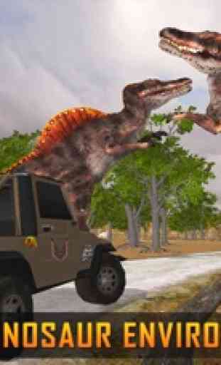 Caça dinossauros selvagens raiva: simulador Safari 3