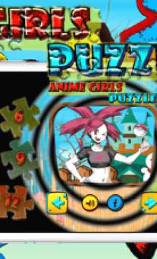 Anime Girls puzzle mágico 6 anos meninas 1