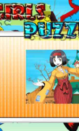 Anime Girls puzzle mágico 6 anos meninas 3